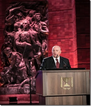ФОТО_Вячеслав Кантор на Пятом Всемирном форуме памяти Холокоста в Иерусалиме_январь 2020 года