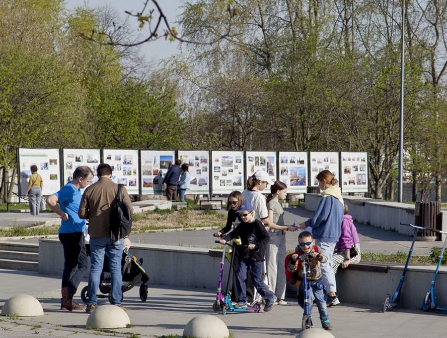 Фонд Юрия Лужкова приглашает в парк Юрия Лужкова на фотовыставку «С любовью к Москве»