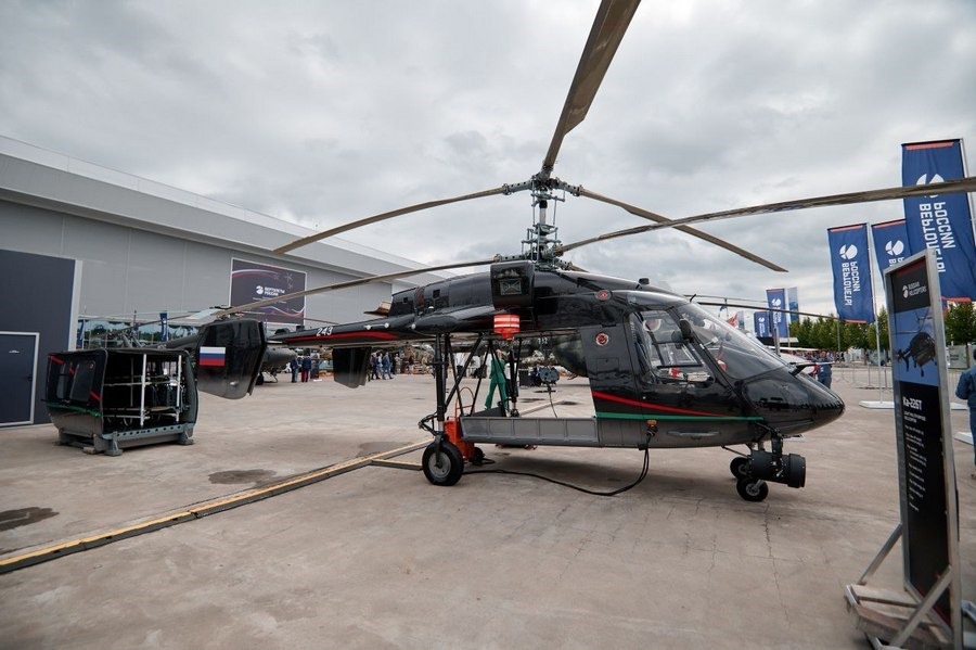 В аэродромных условиях вертолет Ка-226Т может оперативно менять назначение